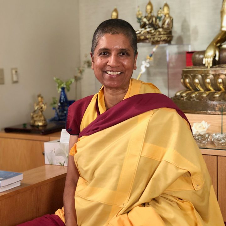 Kelsang Chöyang, the Resident Teacher at Joyful Land Kadampa Buddist Centre