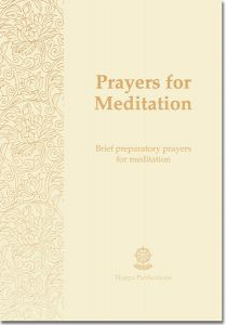 Prayers for Meditation Sadhana