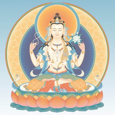 Beautiful image of Buddha Avalokiteshvara