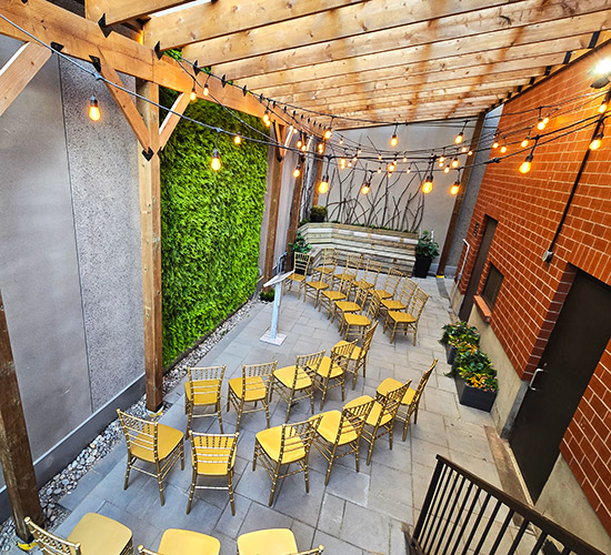 Back patio